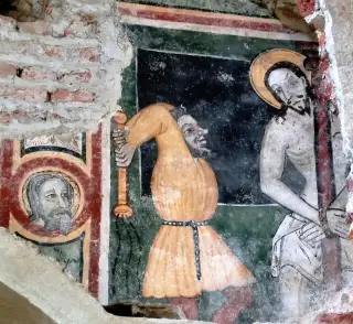 Affresco - Chiesa di San Giovanni a Saluzzo