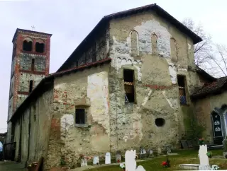 Vista - Chiesa o Monastero dei Santi Pietro e Colombano a Pagno