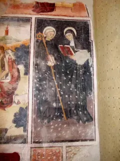 San Benedetto e Santa Scolastica - Chiesa o Monastero dei Santi Pietro e Colombano a Pagno