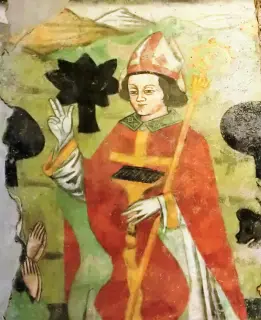 Affresco - Chiesa o Monastero dei Santi Pietro e Colombano a Pagno