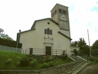 Facciata attuale - Chiesa o Monastero dei Santi Pietro e Colombano a Pagno