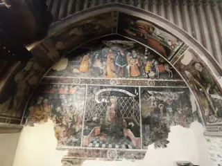Affreschi - Parrocchiale di San Pietro e Paolo a Sampeyre