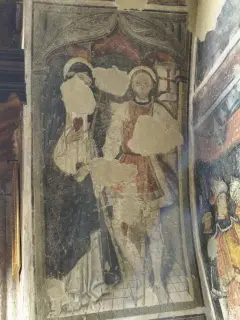 Affreschi - Parrocchiale di San Pietro e Paolo a Sampeyre