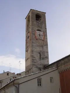 Campanile - Parrocchiale di San Pietro e Paolo a Sampeyre
