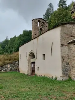 Fianco - Cappella o Chiesa di Sant'Eusebio a Casteldelfino