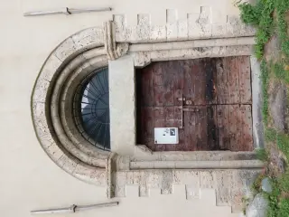 Portale - Cappella o Chiesa di Sant'Eusebio a Casteldelfino