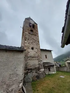 Campanile - Chiesa di San Giacomo a BellinoFrazione Chiesa