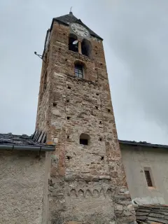 Campanile - Chiesa di San Giacomo a BellinoFrazione Chiesa