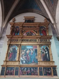 Polittico - Collegiata di Santa Maria Nascente a Arona