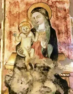 Madonna col Bambino - Cappella  Marchionale a Revello
