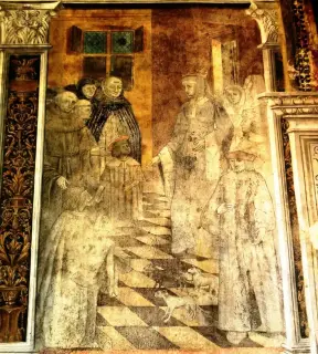 Affreschi - Cappella  Marchionale a Revello