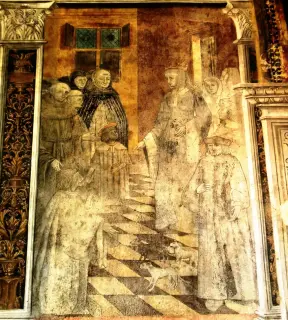 Affreschi - Cappella  Marchionale a Revello