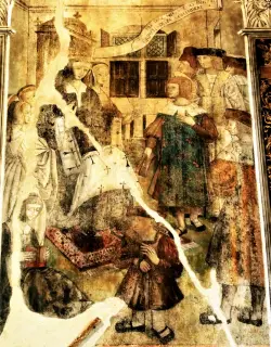 Affreschi - Cappella  Marchionale a Revello