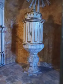 Fonte battesimale - Collegiata dell' Assunta a Revello