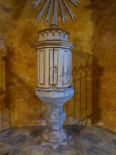 Fonte battesimale - Collegiata dell' Assunta a Revello