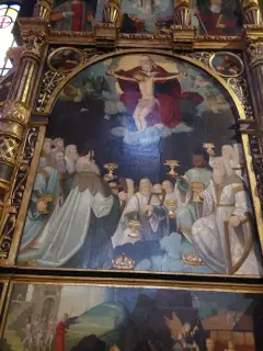 Polittico della Trinità - Collegiata dell' Assunta a Revello