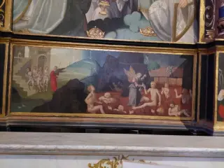 Anime purganti - Collegiata dell' Assunta a Revello