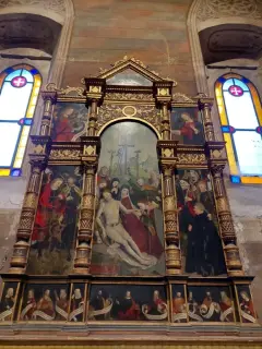 Polittico della Deposizione - Collegiata dell' Assunta a Revello