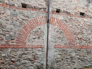 Arco tamponato - Parrocchiale di San Martino a Sanfront