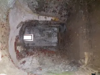 Cripta navatella laterale - Abbazia di Santa Maria a Cavour