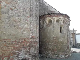 Abside sinistra - Chiesa di San Giovanni Ai Campi a Piobesi Torinese