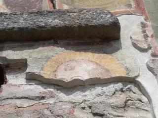 Santo Monaco (tracce) - Chiesa di San Giovanni Ai Campi a Piobesi Torinese