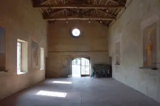 Interno - Cappella Cimiteriale di San Giovanni Battista a Volvera