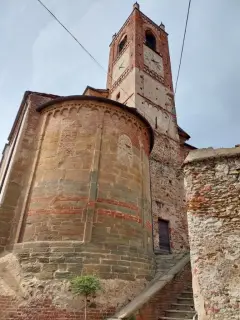 Abside e campanile - Parrocchiale di San Vito a Piossasco