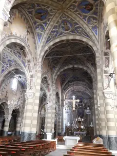 Interno - Chiesa di San Maurizio a Pinerolo