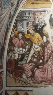 Martirio di Santo Stefano - Cappella Cimiteriale di San Bernardino a Lusernetta