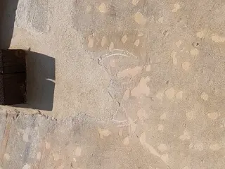 Tracce di affresco - Cappella di San Sebastiano a San Giorio di Susa