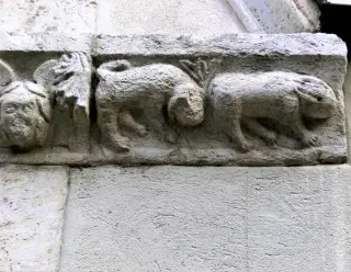 Particolare - Chiesa di San Francesco a Susa