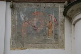 Affresco - Cattedrale di San Giusto a Susa