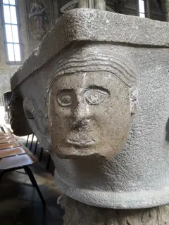 Fonte battesimale - Cattedrale di Maria Assunta e San Gottardo a Asti