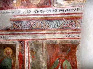 Affreschi - Certosa della Madonna della Losa a GravereFrazione Losa