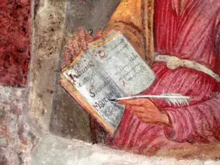 Affreschi - Certosa della Madonna della Losa a GravereFrazione Losa