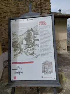 Pannello illustrativo - Certosa della Madonna della Losa a GravereFrazione Losa