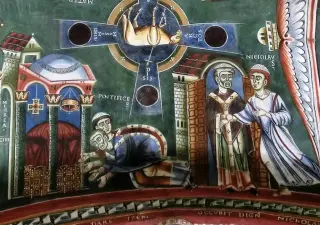 Vita di San Nicola - Cappella di Sant'Eldrado a Novalesa