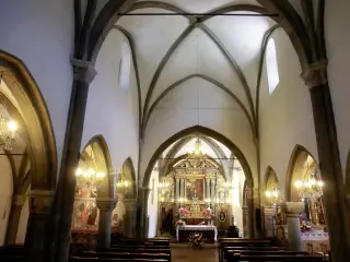 Interno - Parrocchiale di San Giovanni Battista a Salbertrand