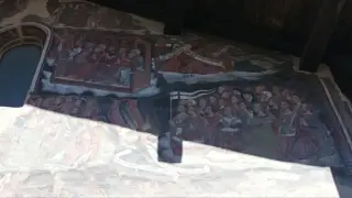 Affreschi - Cappella di Sant'Antonio a OulxFrazione Jouvenceaux