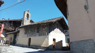 Vista - Cappella di Sant'Antonio a OulxFrazione Jouvenceaux