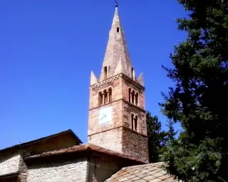 Campanile - Parrocchiale di San Giovanni Battista a Sauze d'Oulx