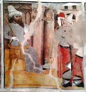 Affreschi - Cappella di San Sisto a BardonecchiaFrazione Melezet