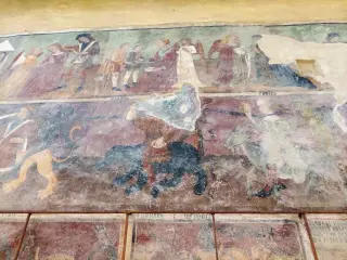 Ciclo Vizi e virtù - Cappella di Santo Stefano a GiaglioneFrazione Santo Stefano
