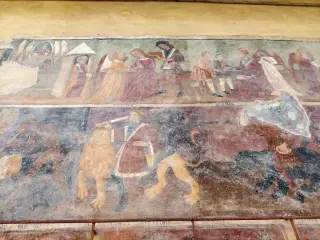 Ciclo Vizi e virtù - Cappella di Santo Stefano a GiaglioneFrazione Santo Stefano