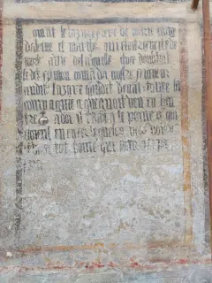Ciclo Vizi e virtù - Cappella di Santo Stefano a GiaglioneFrazione Santo Stefano