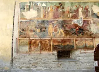 Ciclo Vizi e virtù - Cappella di Santo Stefano a GiaglioneFrazione Santo Stefano