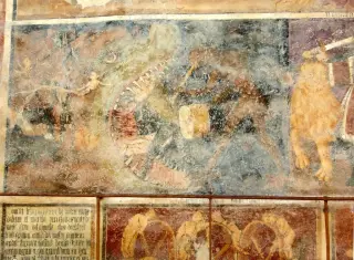 Ciclo Vizi e virtù - Cappella di Santo Stefano a GiaglioneFrazione Santo Stefano