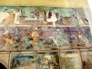 Ciclo Vizi e virtù - Cappella di Santo Stefano a GiaglioneFrazione Santo Stefano