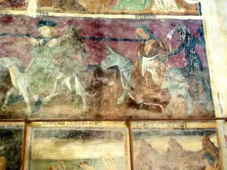 Ciclo Vizi e virtù - Cappella di Santo Stefano a GiaglioneFrazione Santo Stefano